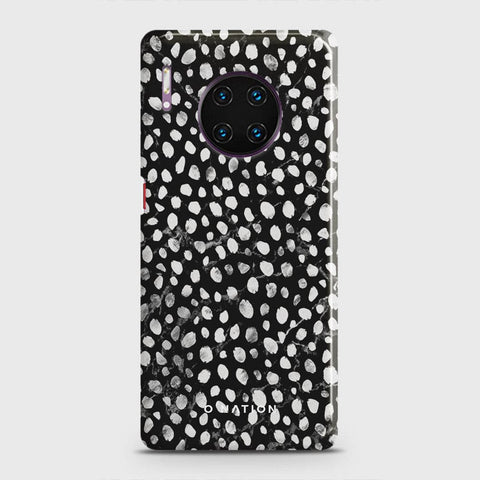 Huawei Mate 30 Pro Cover - Bold Dots Series - Matte Finish - Snap On Hard Case with LifeTime Colors Guarantee