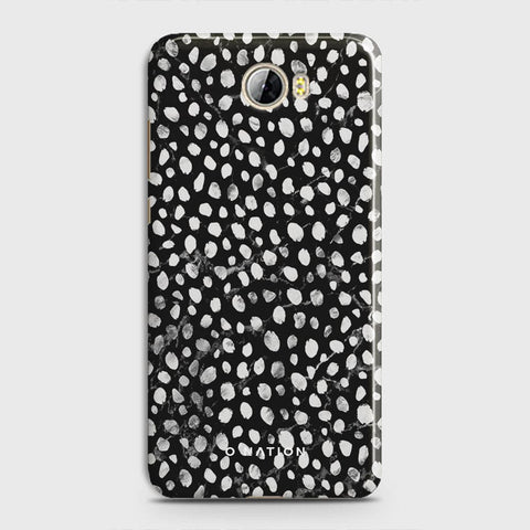 Huawei Y5 II Cover - Bold Dots Series - Matte Finish - Snap On Hard Case with LifeTime Colors Guarantee
