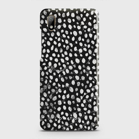 Huawei Y5 2019 Cover - Bold Dots Series - Matte Finish - Snap On Hard Case with LifeTime Colors Guarantee