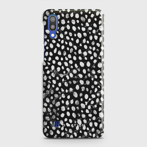 Samsung Galaxy M10 Cover - Bold Dots Series - Matte Finish - Snap On Hard Case with LifeTime Colors Guarantee