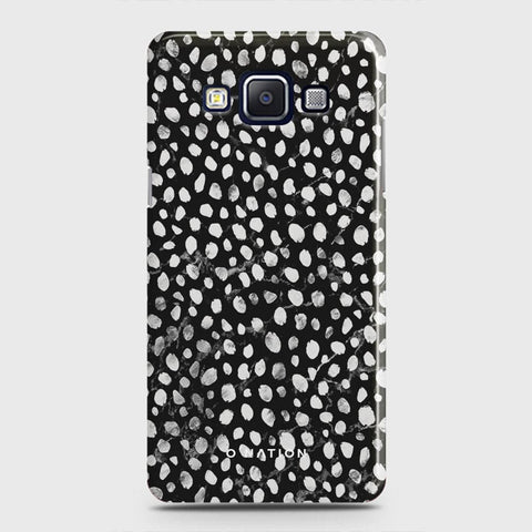 Samsung Galaxy A5 2015 Cover - Bold Dots Series - Matte Finish - Snap On Hard Case with LifeTime Colors Guarantee