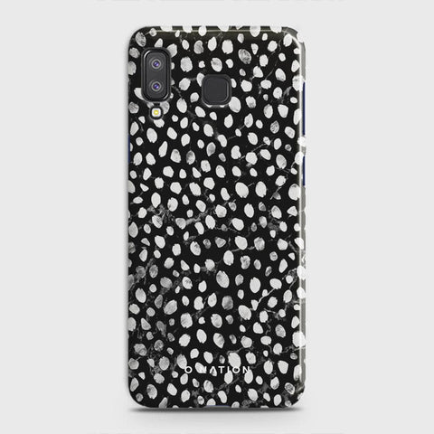 Samsung A9 Star Cover - Bold Dots Series - Matte Finish - Snap On Hard Case with LifeTime Colors Guarantee