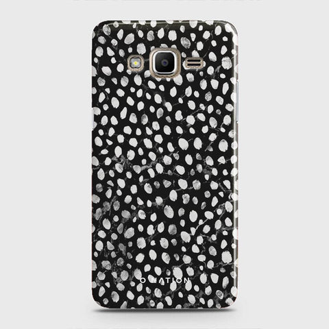 Samsung Galaxy Grand Prime Cover - Bold Dots Series - Matte Finish - Snap On Hard Case with LifeTime Colors Guarantee