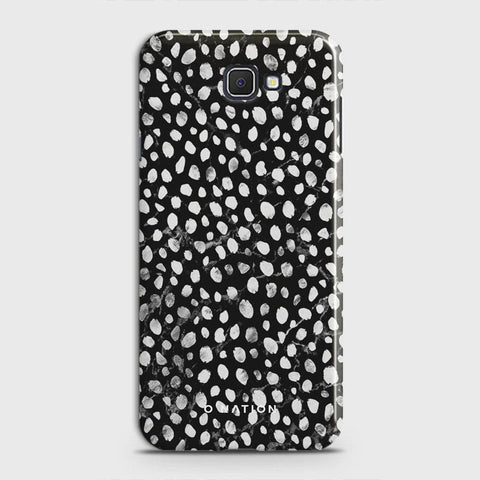 Samsung Galaxy J5 Prime Cover - Bold Dots Series - Matte Finish - Snap On Hard Case with LifeTime Colors Guarantee