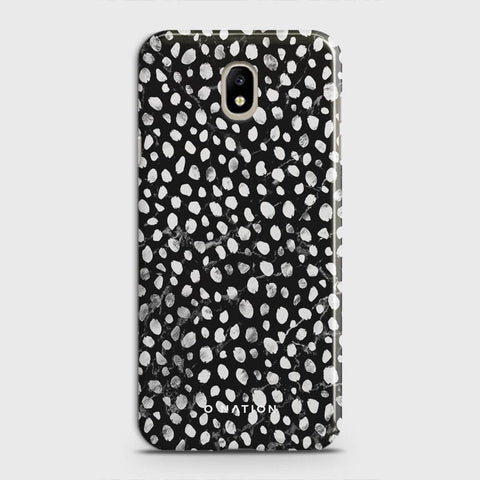 Samsung Galaxy J7 2018 Cover - Bold Dots Series - Matte Finish - Snap On Hard Case with LifeTime Colors Guarantee