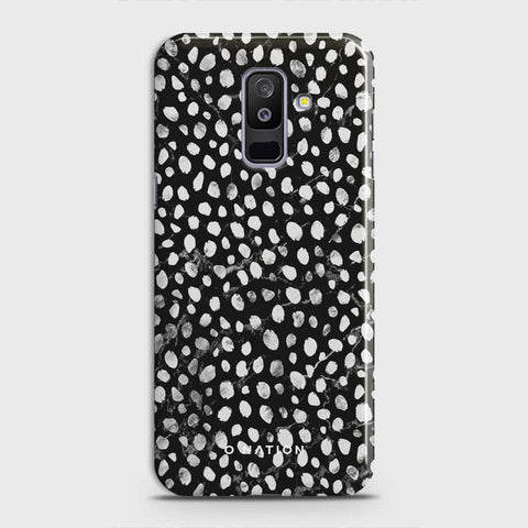 Samsung Galaxy J8 2018 Cover - Bold Dots Series - Matte Finish - Snap On Hard Case with LifeTime Colors Guarantee