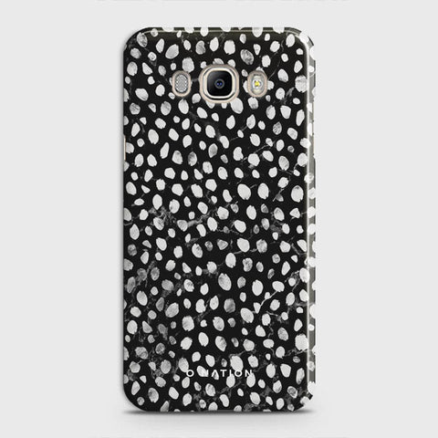 Samsung Galaxy J5 2016 / J510 Cover - Bold Dots Series - Matte Finish - Snap On Hard Case with LifeTime Colors Guarantee