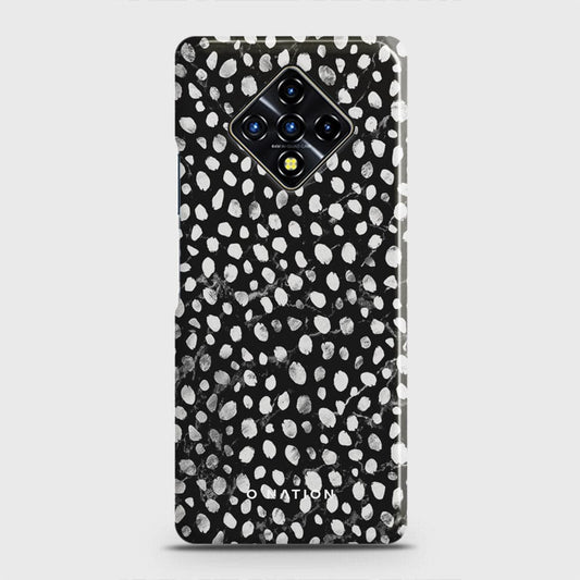 Infinix Zero 8 Cover - Bold Dots Series - Matte Finish - Snap On Hard Case with LifeTime Colors Guarantee ( Fast Delivery )