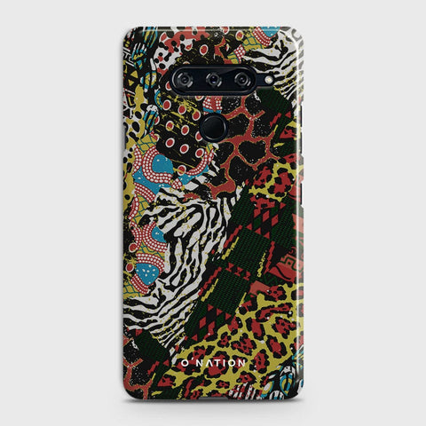 LG V40 ThinQ Cover - Bold Dots Series - Matte Finish - Snap On Hard Case with LifeTime Colors Guarantee