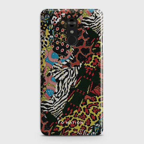 LG Stylo 4 Cover - Bold Dots Series - Matte Finish - Snap On Hard Case with LifeTime Colors Guarantee