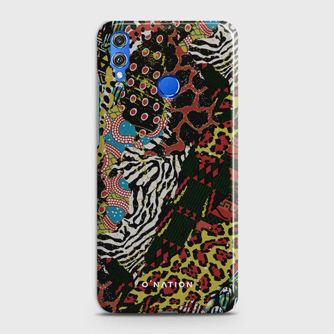 Huawei Honor Play Cover - Bold Dots Series - Matte Finish - Snap On Hard Case with LifeTime Colors Guarantee