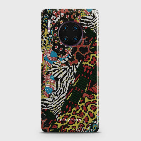 Huawei Mate 30 Pro Cover - Bold Dots Series - Matte Finish - Snap On Hard Case with LifeTime Colors Guarantee