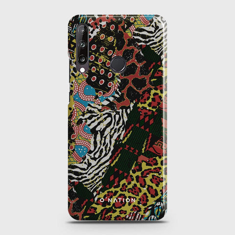 Huawei Y7p  Cover - Bold Dots Series - Matte Finish - Snap On Hard Case with LifeTime Colors Guarantee