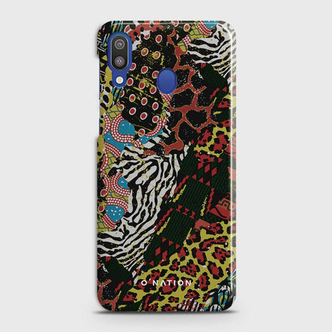 Samsung Galaxy M20 Cover - Bold Dots Series - Matte Finish - Snap On Hard Case with LifeTime Colors Guarantee