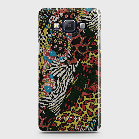 Samsung Galaxy A7 2015 Cover - Bold Dots Series - Matte Finish - Snap On Hard Case with LifeTime Colors Guarantee