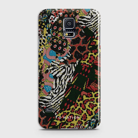 Samsung Galaxy S5 Cover - Bold Dots Series - Matte Finish - Snap On Hard Case with LifeTime Colors Guarantee