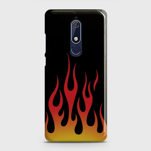 Nokia 5.1 Cover - Adventure Series - Matte Finish - Snap On Hard Case with LifeTime Colors Guarantee