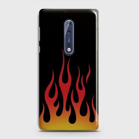 Nokia 8 Cover - Adventure Series - Matte Finish - Snap On Hard Case with LifeTime Colors Guarantee