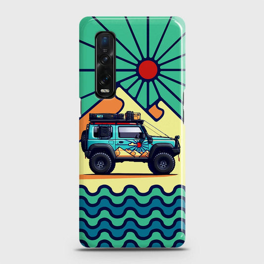 Oppo Find X2 Pro Cover - Adventure Series - Matte Finish - Snap On Hard Case with LifeTime Colors Guarantee (Fast Delivery)