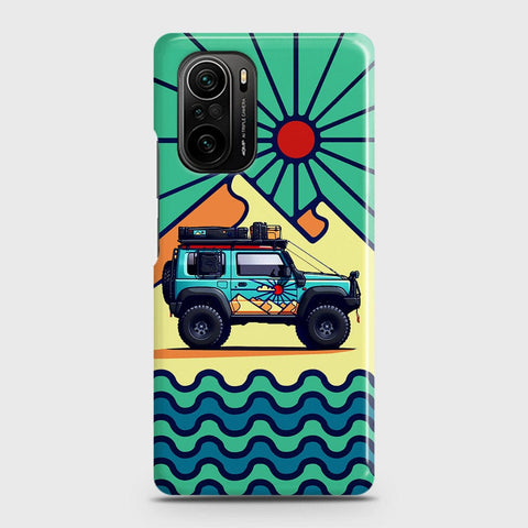 Xiaomi Poco F3 Cover - Adventure Series - Matte Finish - Snap On Hard Case with LifeTime Colors Guarantee