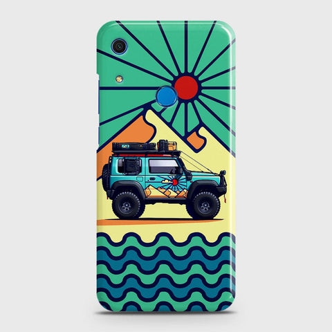 Huawei Y6s 2019 Cover - Adventure Series - Matte Finish - Snap On Hard Case with LifeTime Colors Guarantee