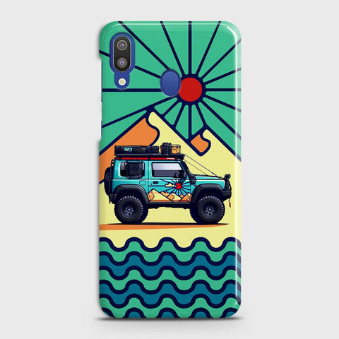 Samsung Galaxy M20 Cover - Adventure Series - Matte Finish - Snap On Hard Case with LifeTime Colors Guarantee