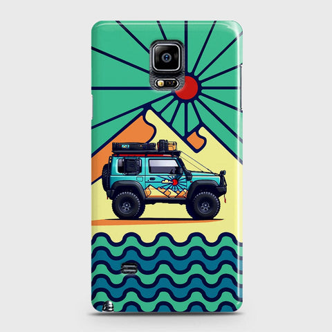 Samsung Galaxy Note 4 Cover - Adventure Series - Matte Finish - Snap On Hard Case with LifeTime Colors Guarantee