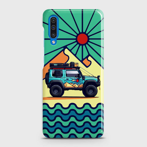 Samsung Galaxy A30s Cover - Adventure Series - Matte Finish - Snap On Hard Case with LifeTime Colors Guarantee
