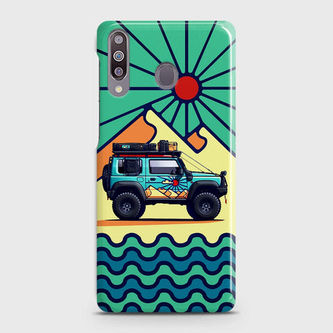 Samsung Galaxy M30 Cover - Adventure Series - Matte Finish - Snap On Hard Case with LifeTime Colors Guarantee