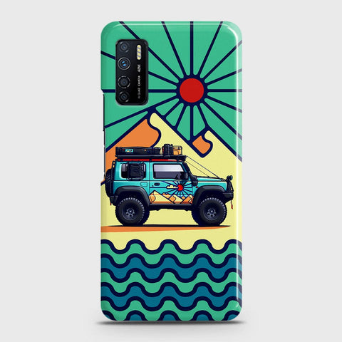 Infinix Note 7 Lite Cover - Adventure Series - Matte Finish - Snap On Hard Case with LifeTime Colors Guarantee