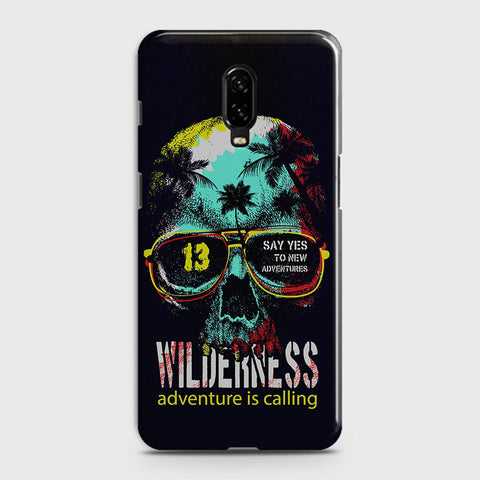 OnePlus 6T  Cover - Adventure Series - Matte Finish - Snap On Hard Case with LifeTime Colors Guarantee