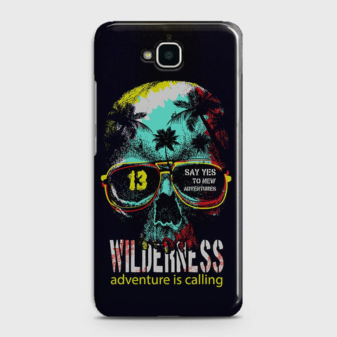 Huawei Y6 Pro 2015 Cover - Adventure Series - Matte Finish - Snap On Hard Case with LifeTime Colors Guarantee
