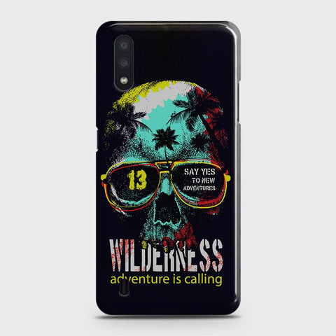 Samsung Galaxy A01 Cover - Adventure Series - Matte Finish - Snap On Hard Case with LifeTime Colors Guarantee