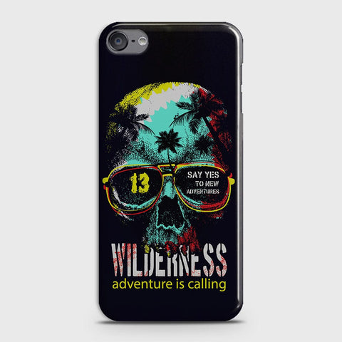 iPod Touch 6 Cover - Adventure Series - Matte Finish - Snap On Hard Case with LifeTime Colors Guarantee