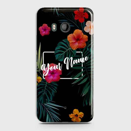 HTC U11  Cover - Floral Series - Matte Finish - Snap On Hard Case with LifeTime Colors Guarantee