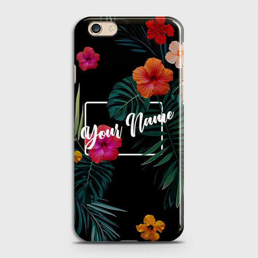 Oppo F1S Cover - Floral Series - Matte Finish - Snap On Hard Case with LifeTime Colors Guarantee