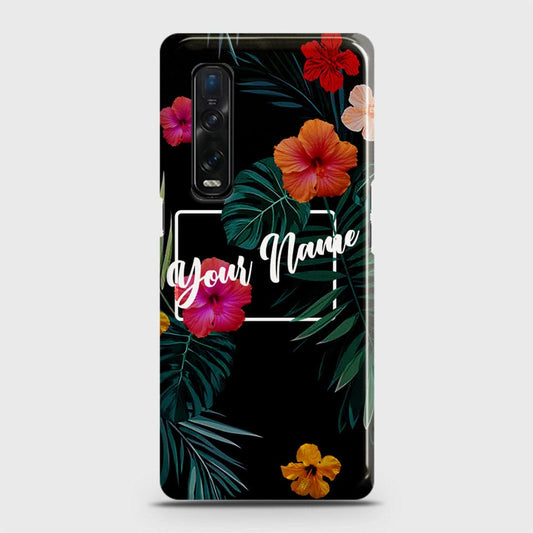 Oppo Find X2 Pro Cover - Floral Series - Matte Finish - Snap On Hard Case with LifeTime Colors Guarantee