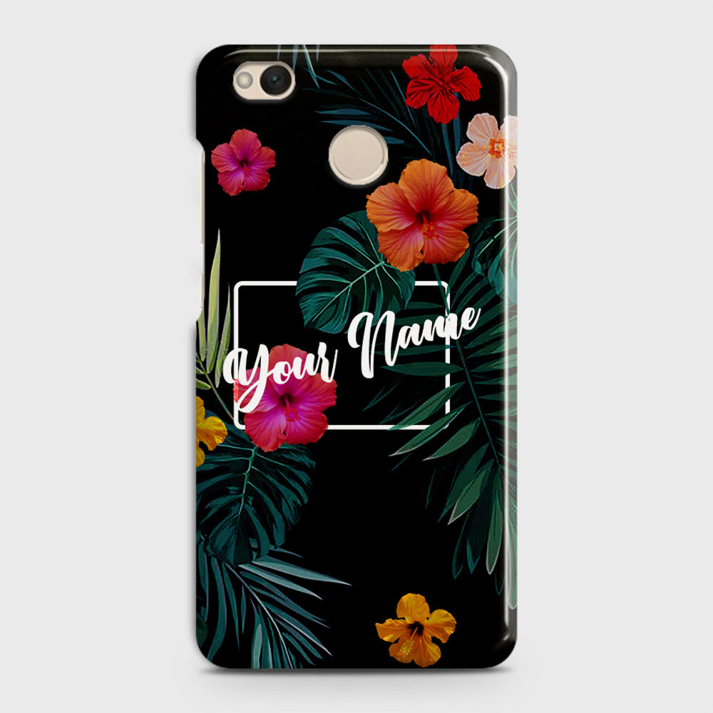 Xiaomi Redmi 4X Cover Floral Series Matte Finish Snap On