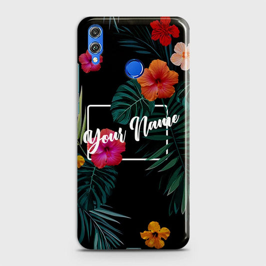 Huawei Honor 8X Cover - Floral Series - Matte Finish - Snap On Hard Case with LifeTime Colors Guarantee