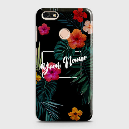 Huawei Y6 Pro 2017 / P9 Lite Mini Cover - Floral Series - Matte Finish - Snap On Hard Case with LifeTime Colors Guarantee