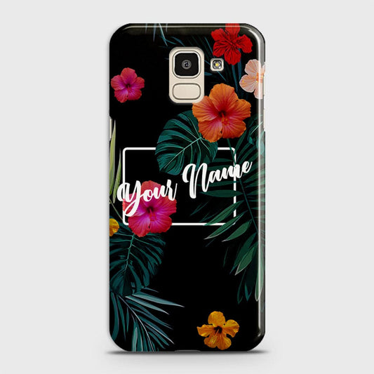 Samsung Galaxy J6 2018 Cover - Floral Series - Matte Finish - Snap On Hard Case with LifeTime Colors Guarantee