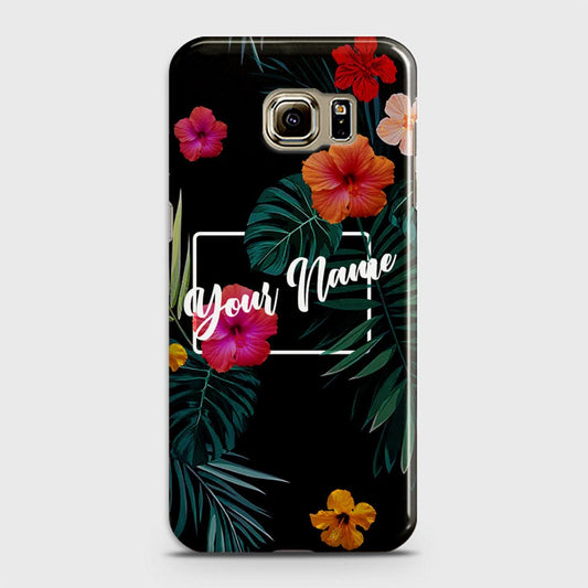 Samsung Galaxy S6 Cover - Floral Series - Matte Finish - Snap On Hard Case with LifeTime Colors Guarantee