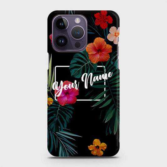 iPhone 14 Pro Cover - Floral Series - Matte Finish - Snap On Hard Case with LifeTime Colors Guarantee