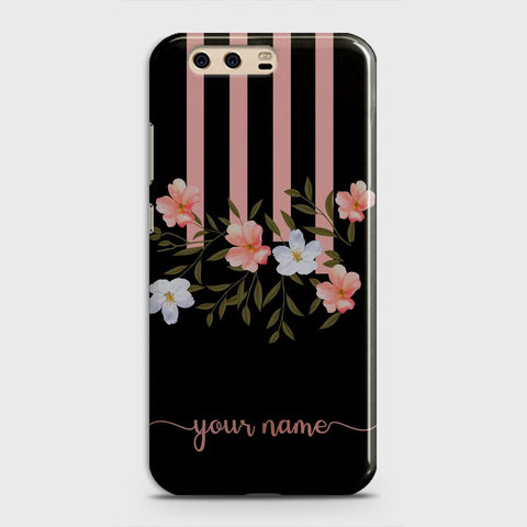 Huawei P10 Cover - Floral Series - Matte Finish - Snap On Hard Case with LifeTime Colors Guarantee