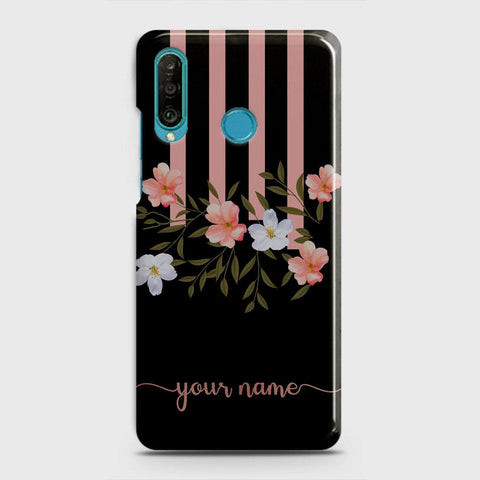Huawei P30 lite Cover - Floral Series - Matte Finish - Snap On Hard Case with LifeTime Colors Guarantee