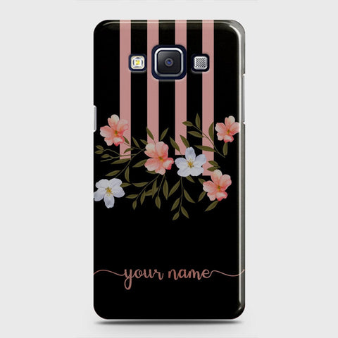 Samsung Galaxy E5 Cover - Floral Series - Matte Finish - Snap On Hard Case with LifeTime Colors Guarantee