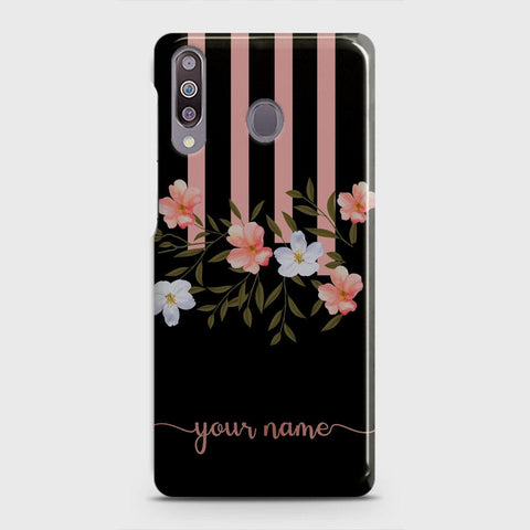 Samsung Galaxy M30 Cover - Floral Series - Matte Finish - Snap On Hard Case with LifeTime Colors Guarantee