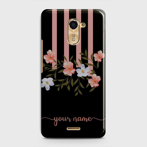 Infinix Hot 4 / Hot 4 Pro  Cover - Floral Series - Matte Finish - Snap On Hard Case with LifeTime Colors Guarantee