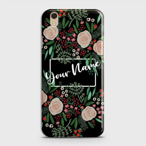 Oppo A37 Cover - Floral Series - Matte Finish - Snap On Hard Case with LifeTime Colors Guarantee