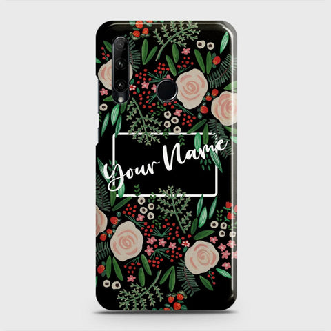 Honor 20 lite Cover - Floral Series - Matte Finish - Snap On Hard Case with LifeTime Colors Guarantee